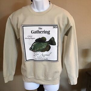 KRCQ 102.3 FM Country Station Sweatshirt Size S “The Gathering”